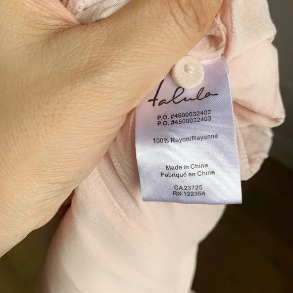 Talula Dusty Blush Pink Cutout Waist Short Sleeve Dress XS - Picture 6 of 8